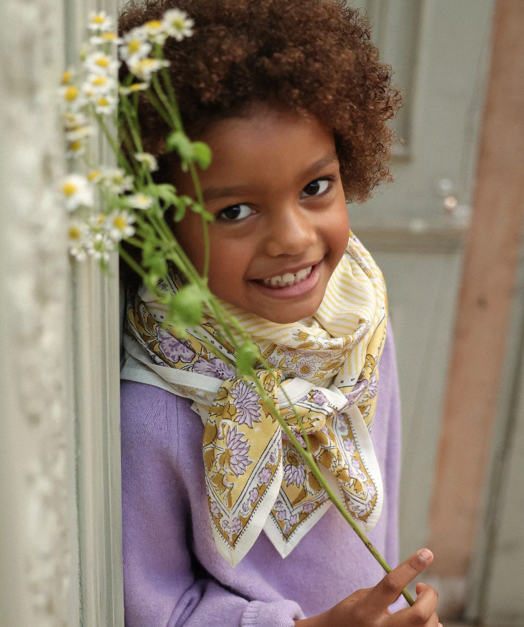 Foulard grand format Balkan Soleil