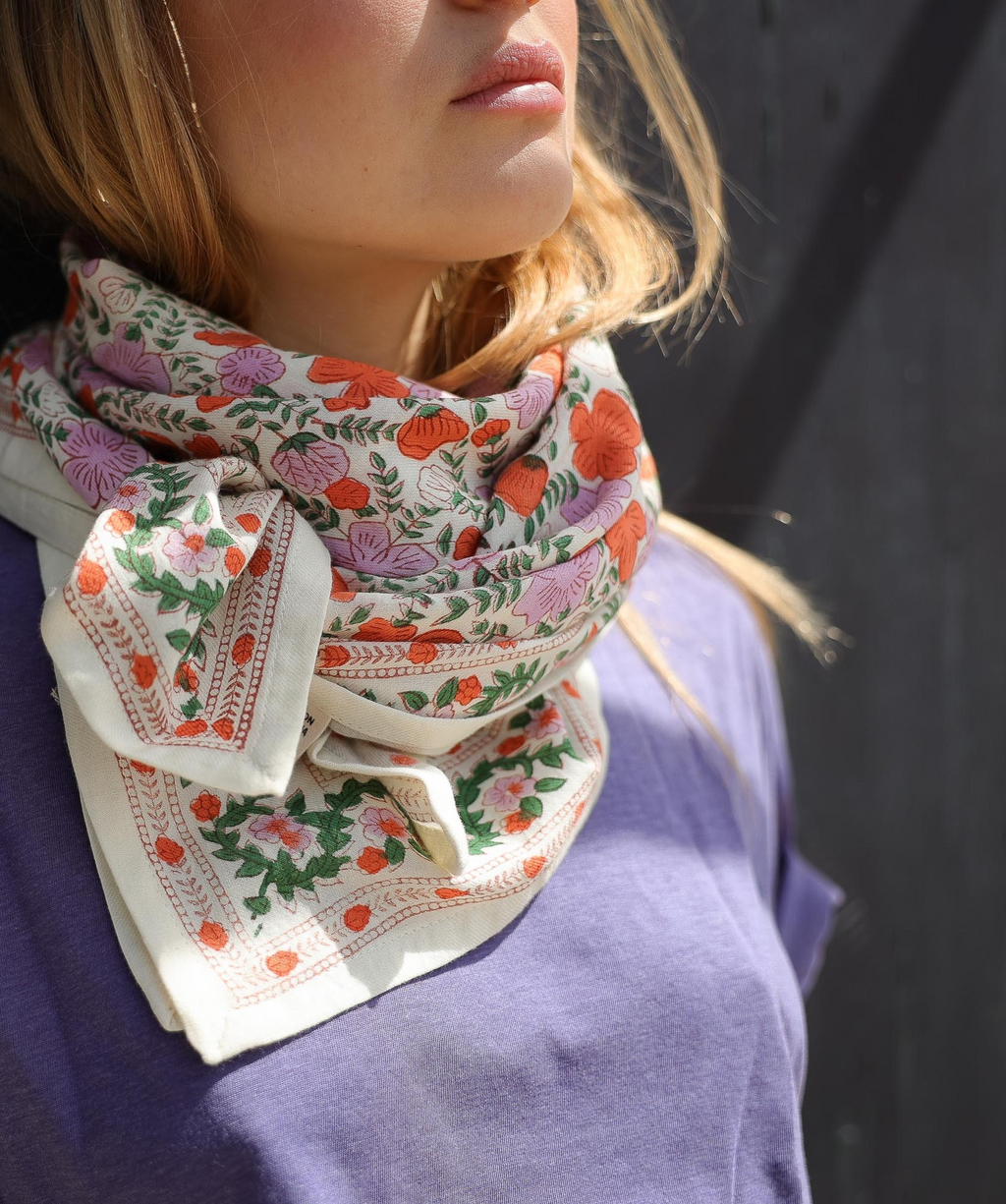 Foulard grand format Ellis Clémentine