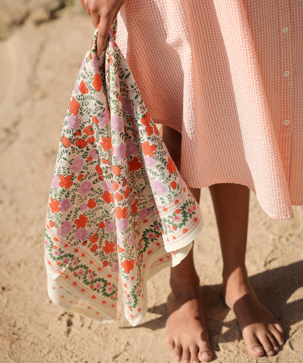 Foulard grand format Ellis Clémentine