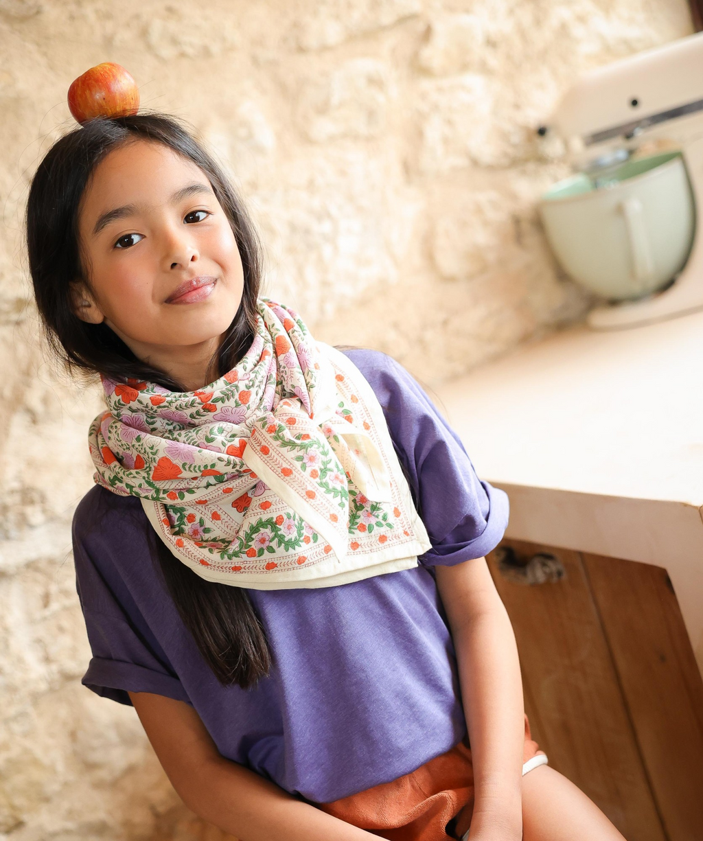 Foulard grand format Ellis Clémentine