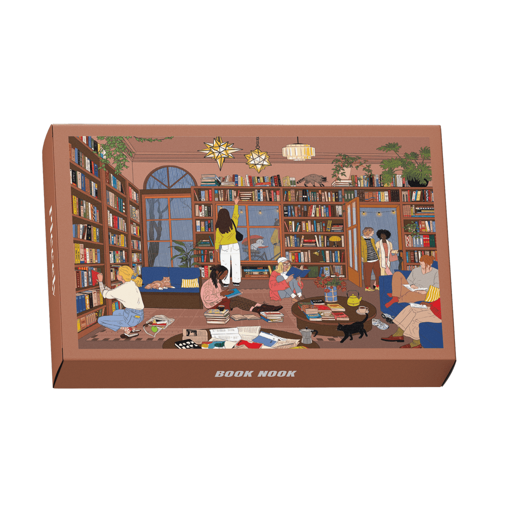 Mini-Puzzle Coin de Livre, 99 pièces