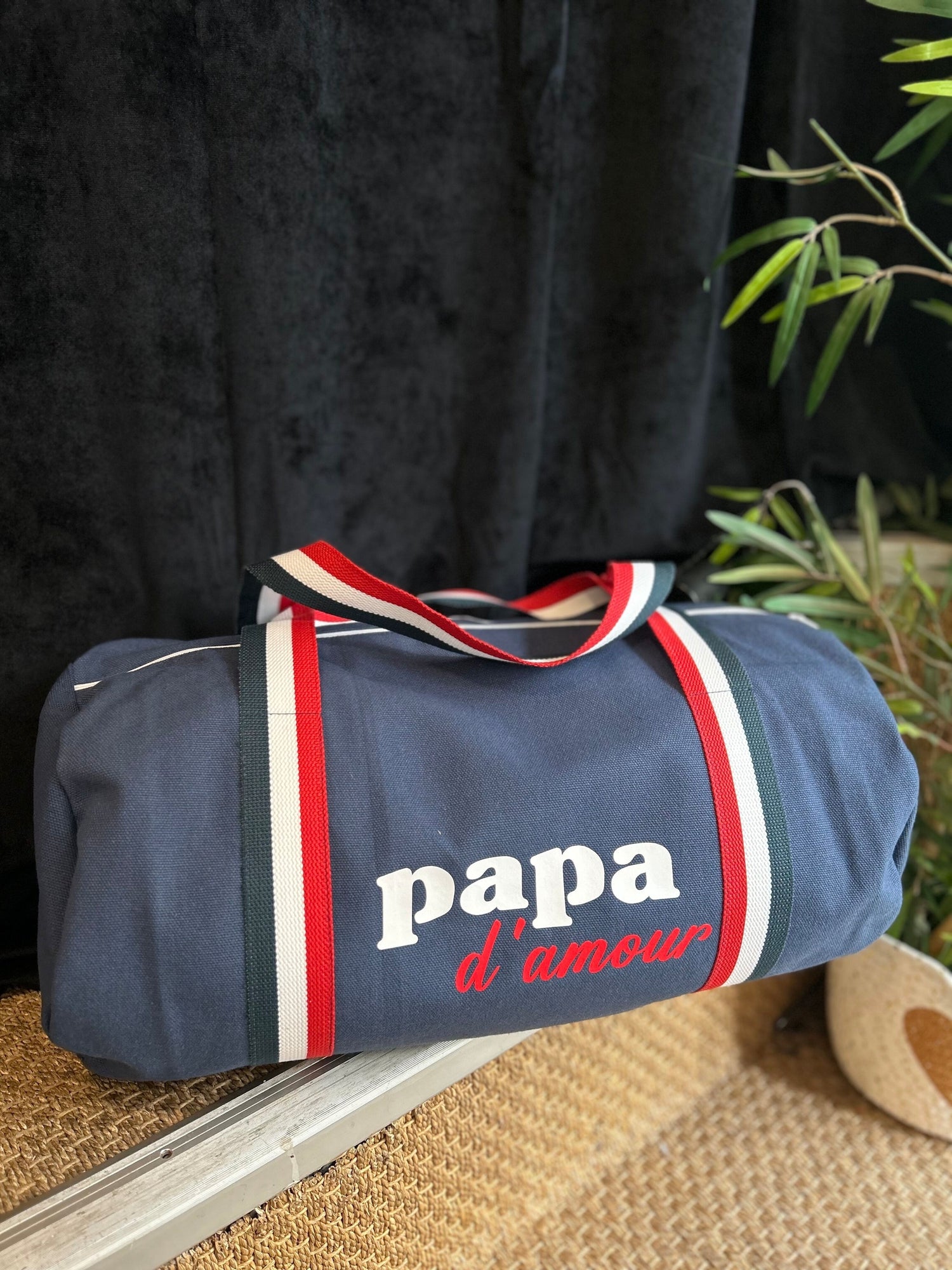 Sac polochon marine Papa d&