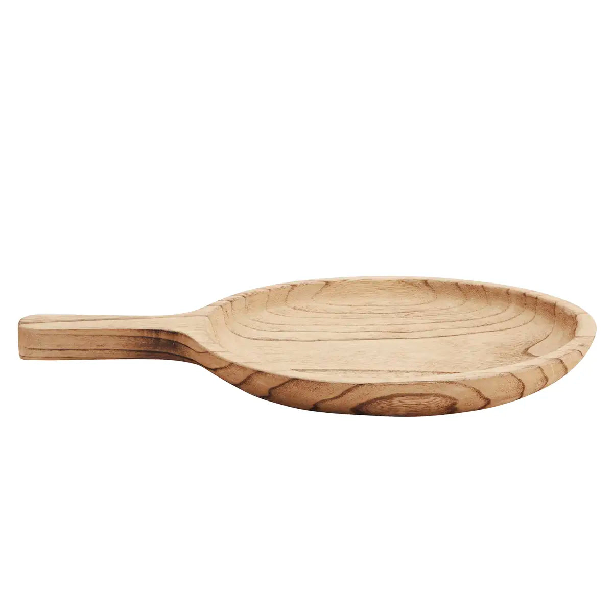 Wooden tray w/ handle