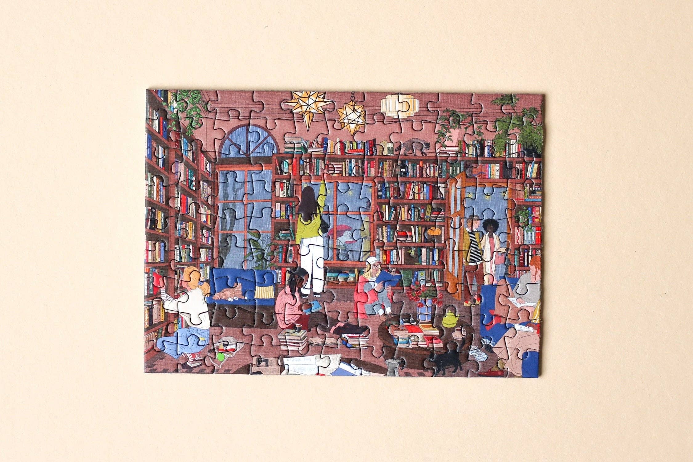 Mini-Puzzle Coin de Livre, 99 pièces