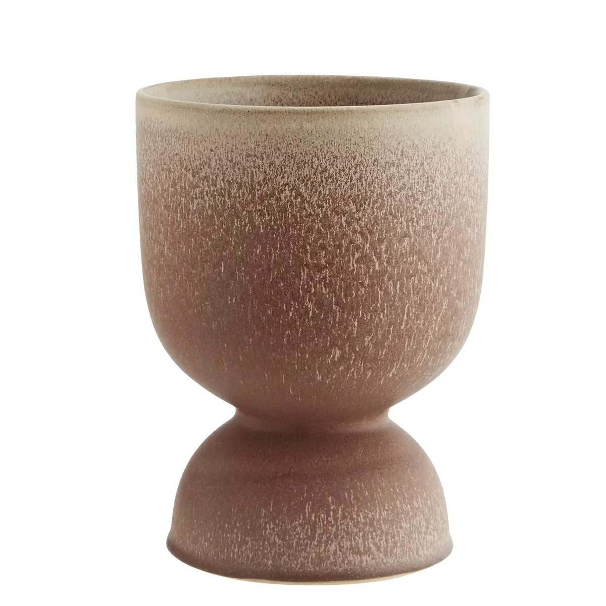 Stoneware flower pot