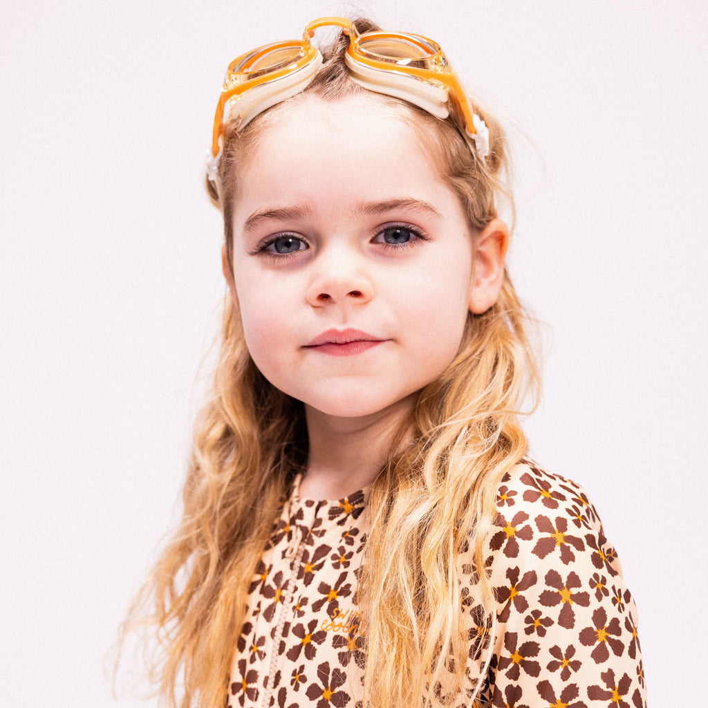 Lunettes de natation enfant beige léopard Swim Essentials - photo 6