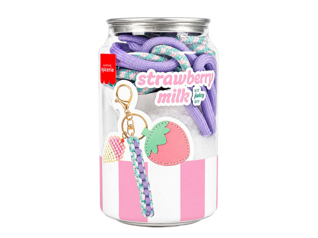 Kit Canette Bag Charm Pshiiit Strawberry Milk - image 1