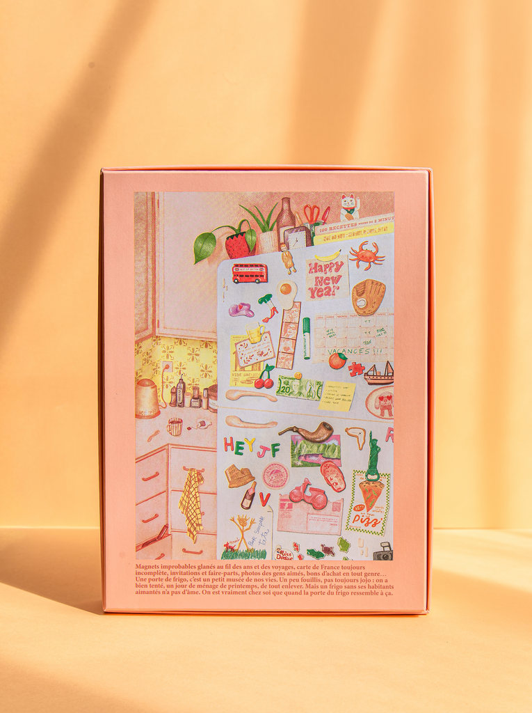 La porte de frigo - Puzzle 1000 pièces fabriqué en France