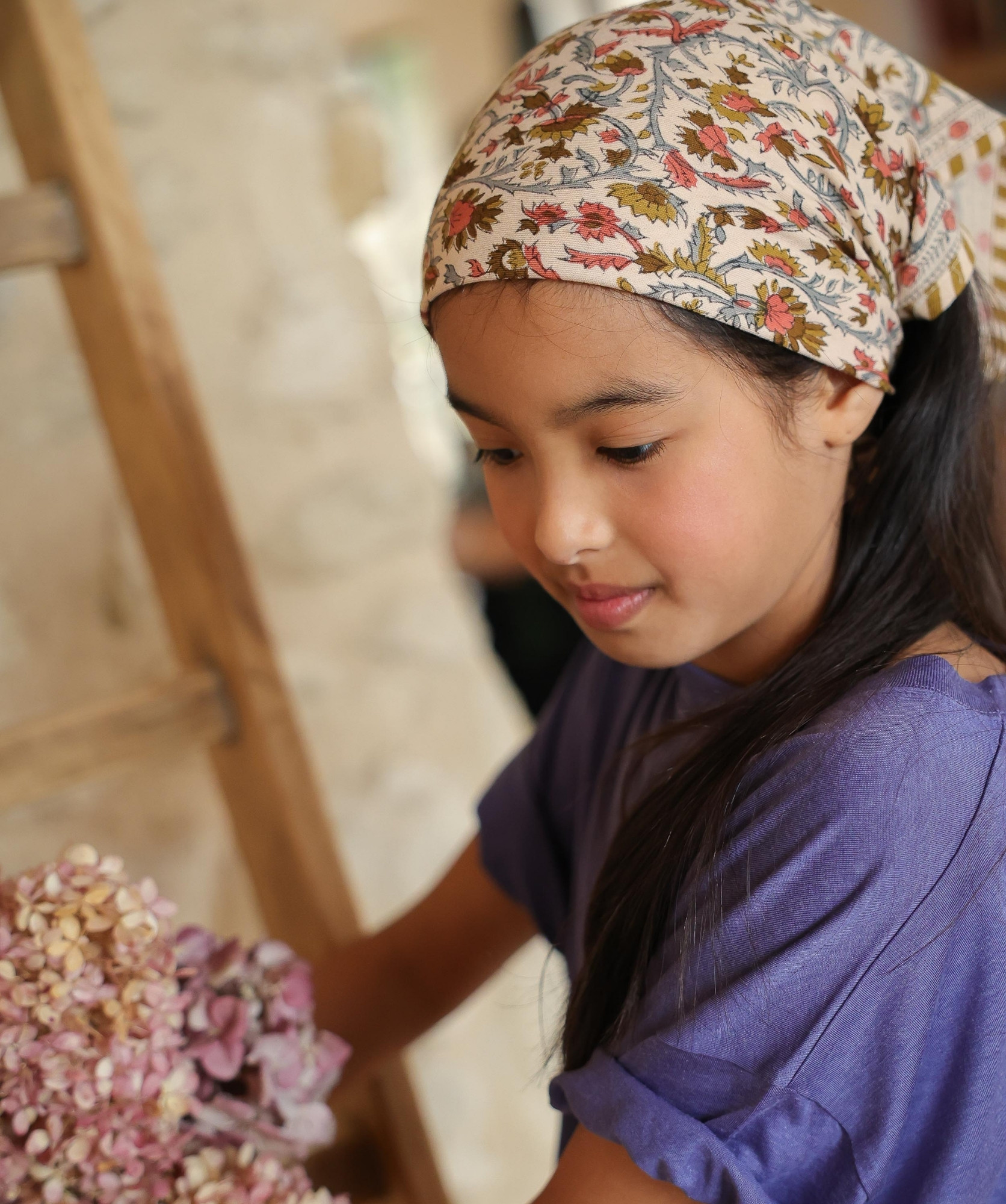 Foulard petit format Daisy
