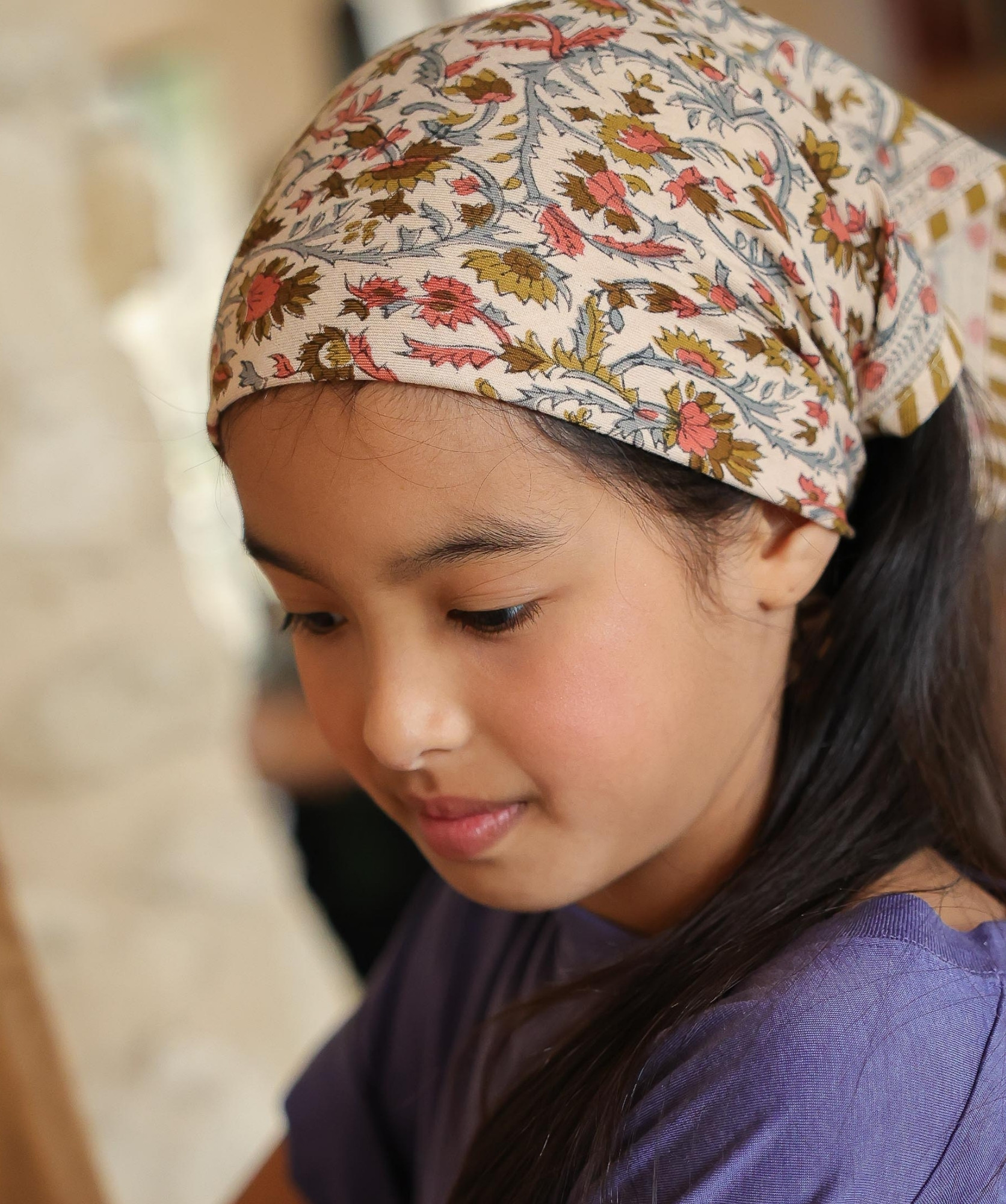 Foulard petit format Daisy
