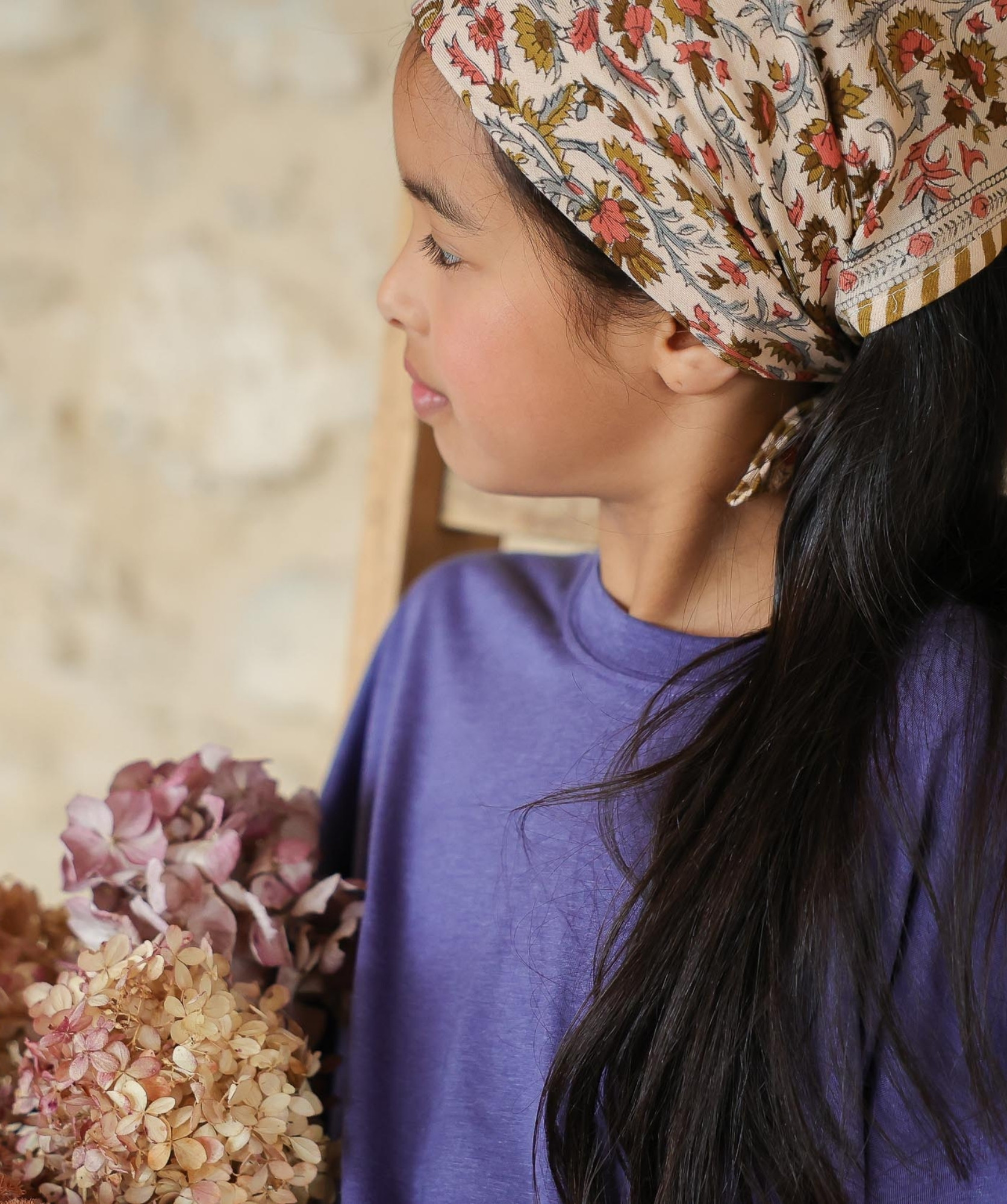 Foulard petit format Daisy