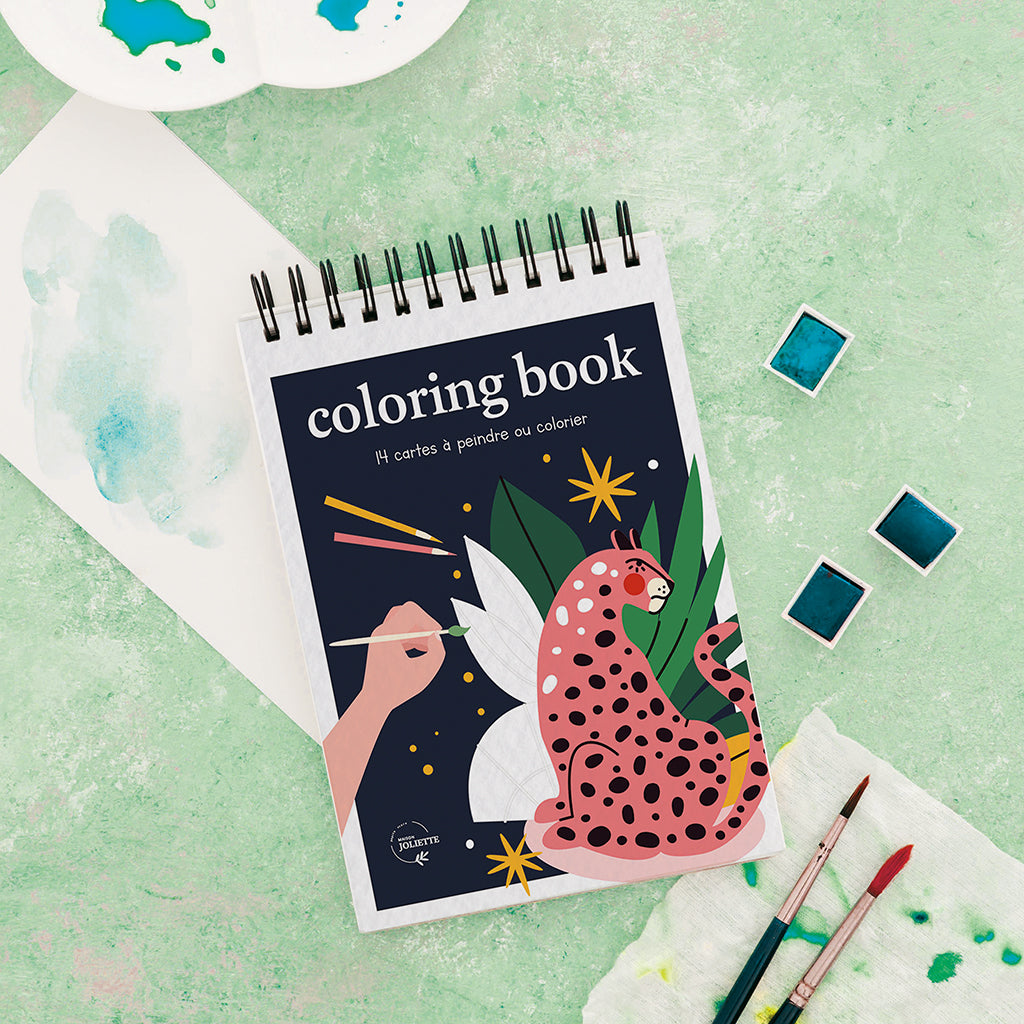 Carnet de coloriage A6 Wild - vue 11