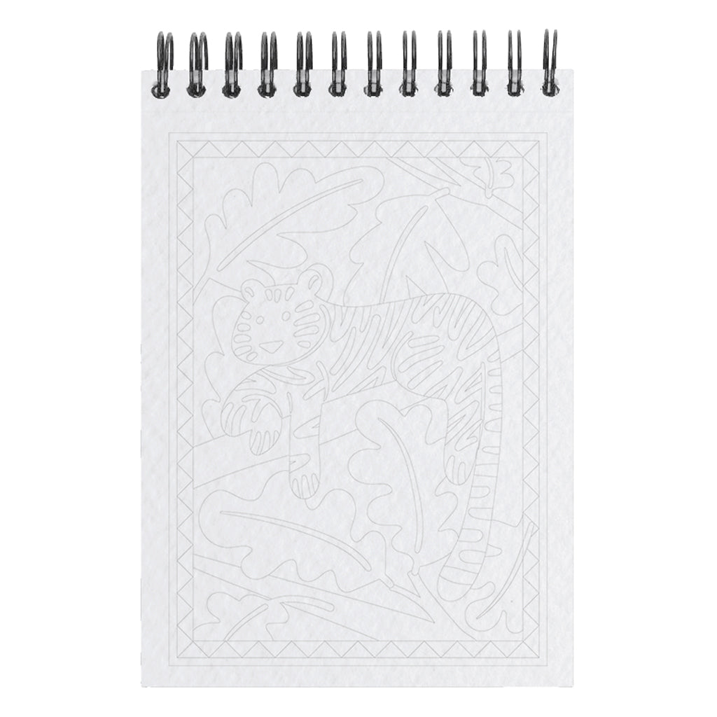Carnet de coloriage A6 Wild - vue 5