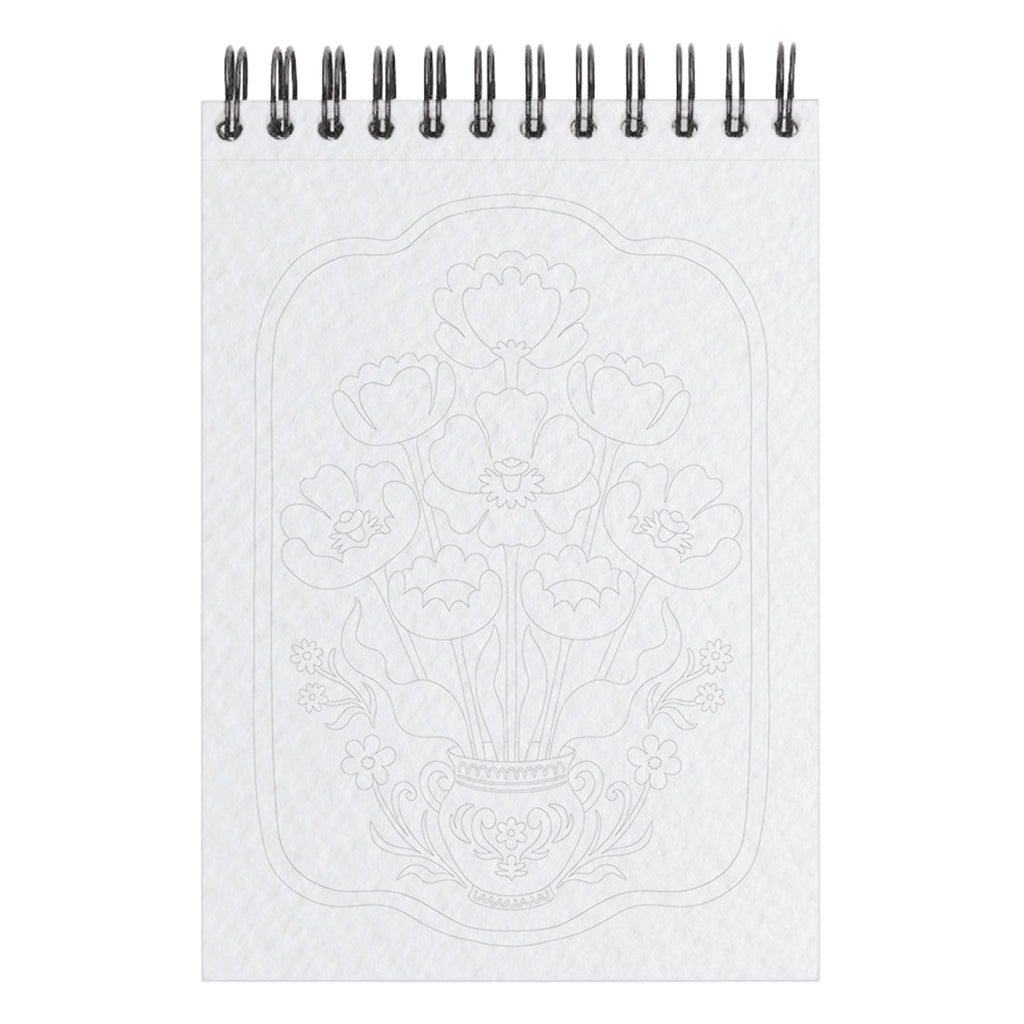 Carnet de coloriage A6 Bloom - vue 5