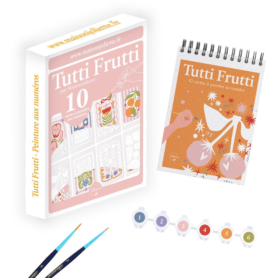 Peinture aux numéros Tutti Frutti