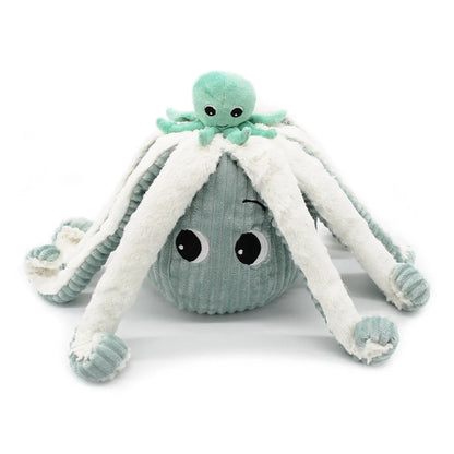 PELUCHE PIEUVRE MAMAN ET SON BÉBÉ - Les Déglingos