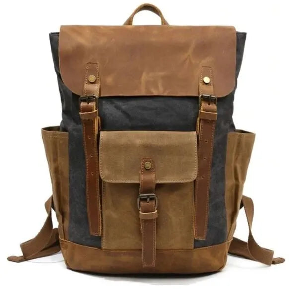 SAC À DOS VINTAGE HOMME &quot;LE FRANKLIN&quot; - Bagaran