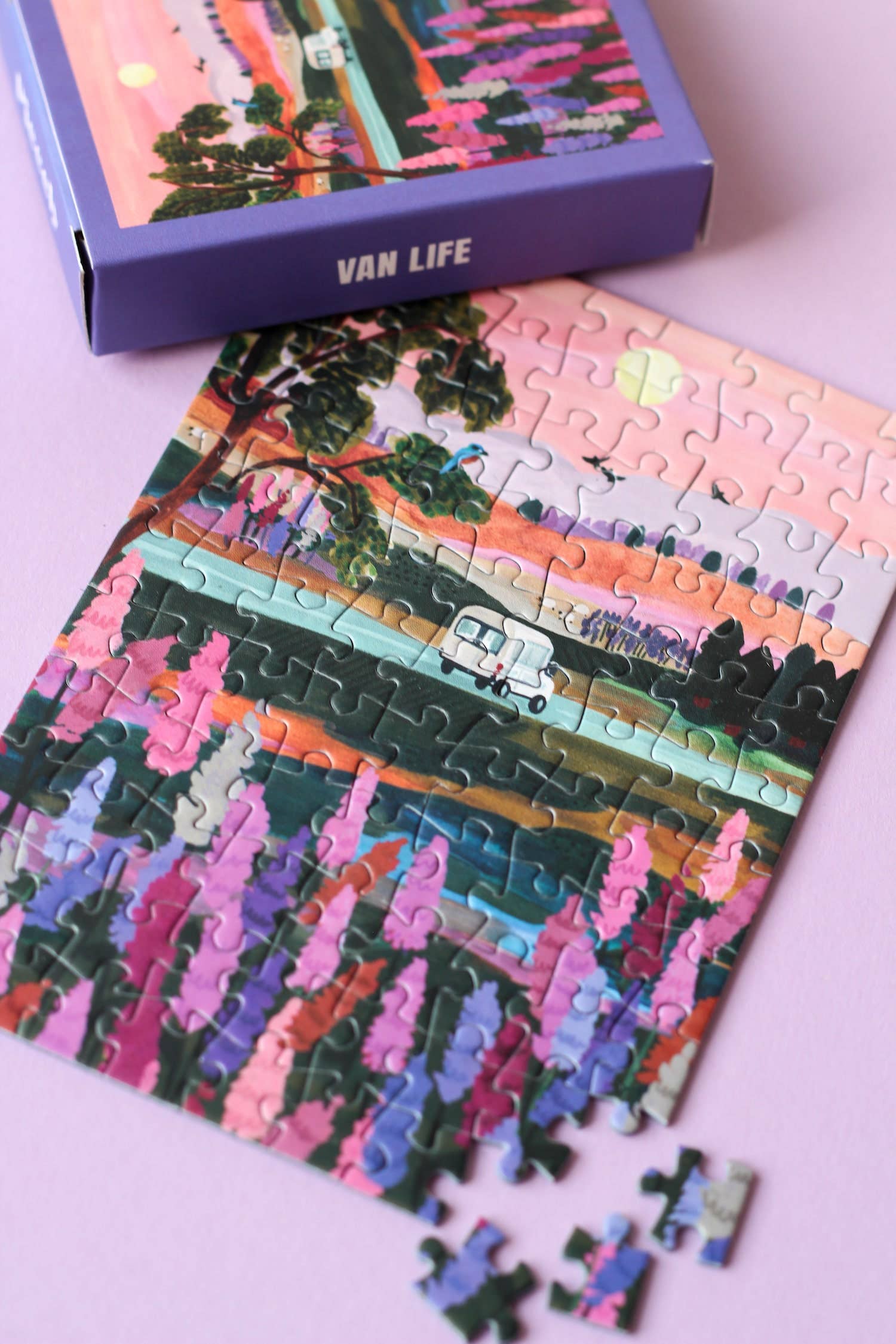 Mini-puzzle Van Life, 99 pièces