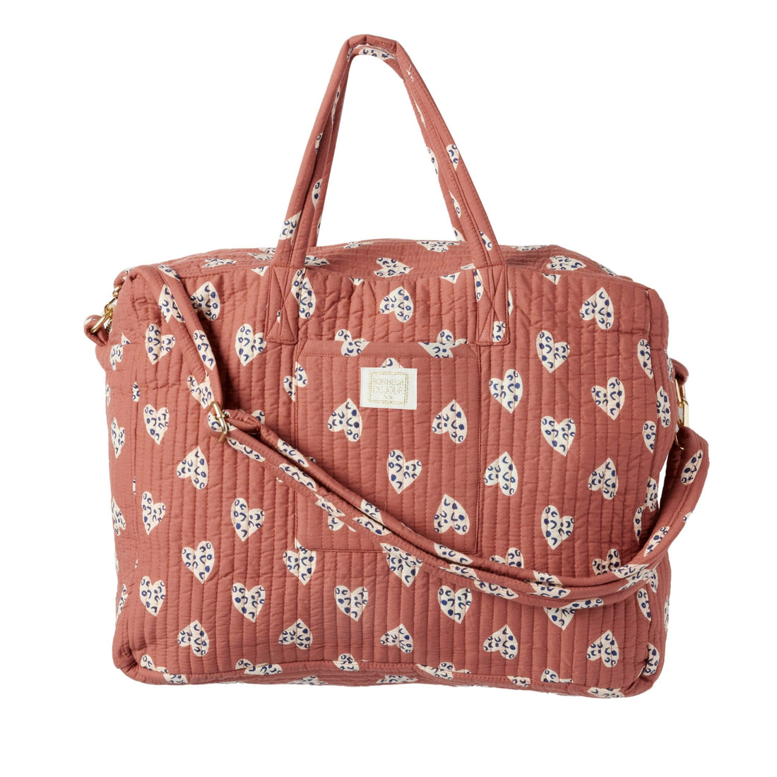 Sac Cabas Coeur Sauvage Terracotta NaN