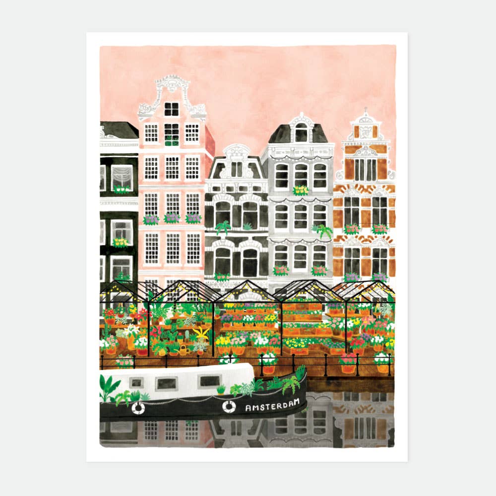 Affiche Amsterdam - all the ways to say