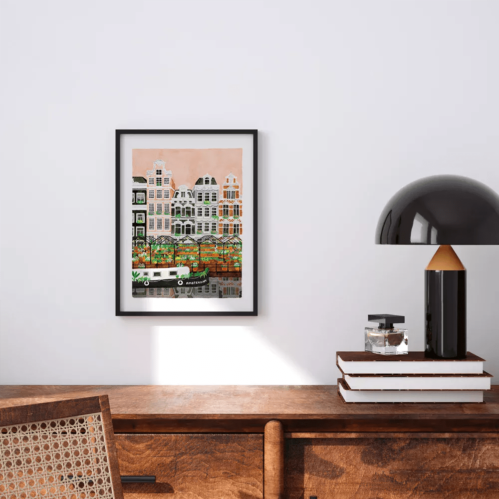 Affiche Amsterdam - all the ways to say