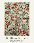 Affiche artistique william morris - motifs automnaux & nature | esque