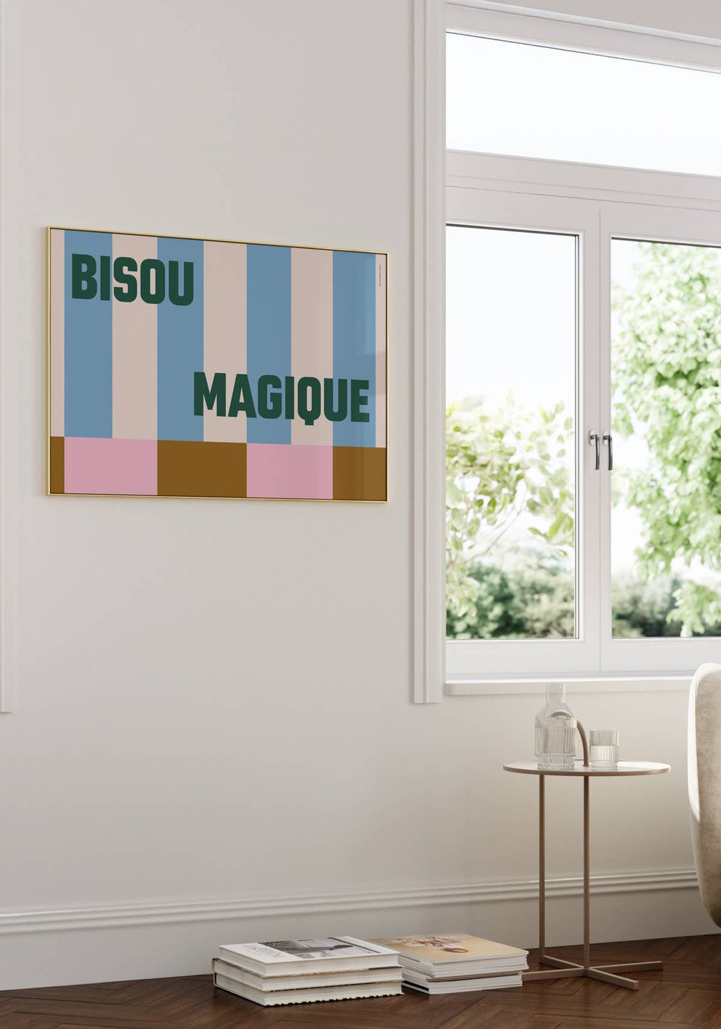 Affiche Bisou magique - Papier and Co.