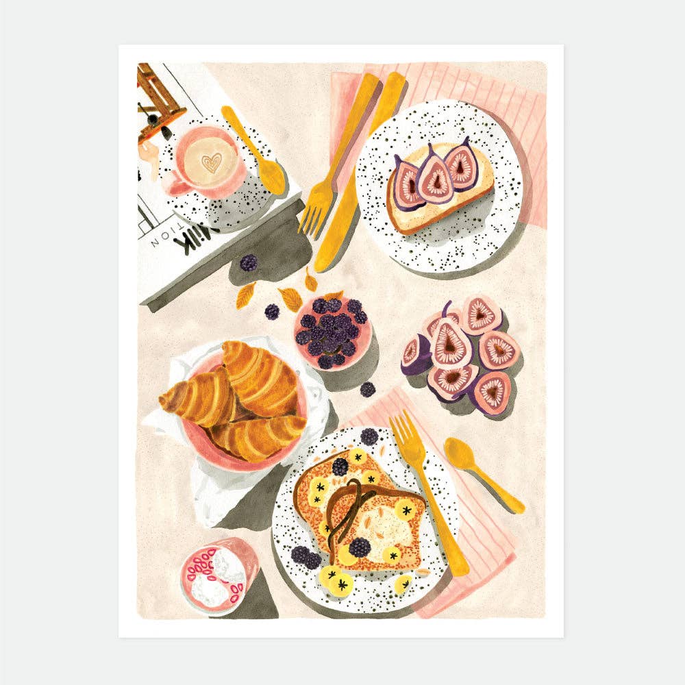 Affiche brunch - all the ways to say