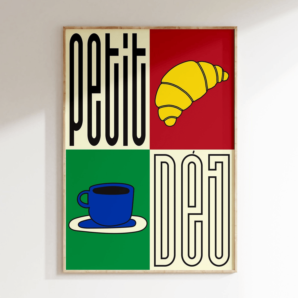 Affiche cuisine petit déj - inoui