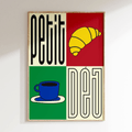 Affiche cuisine petit déj - inoui