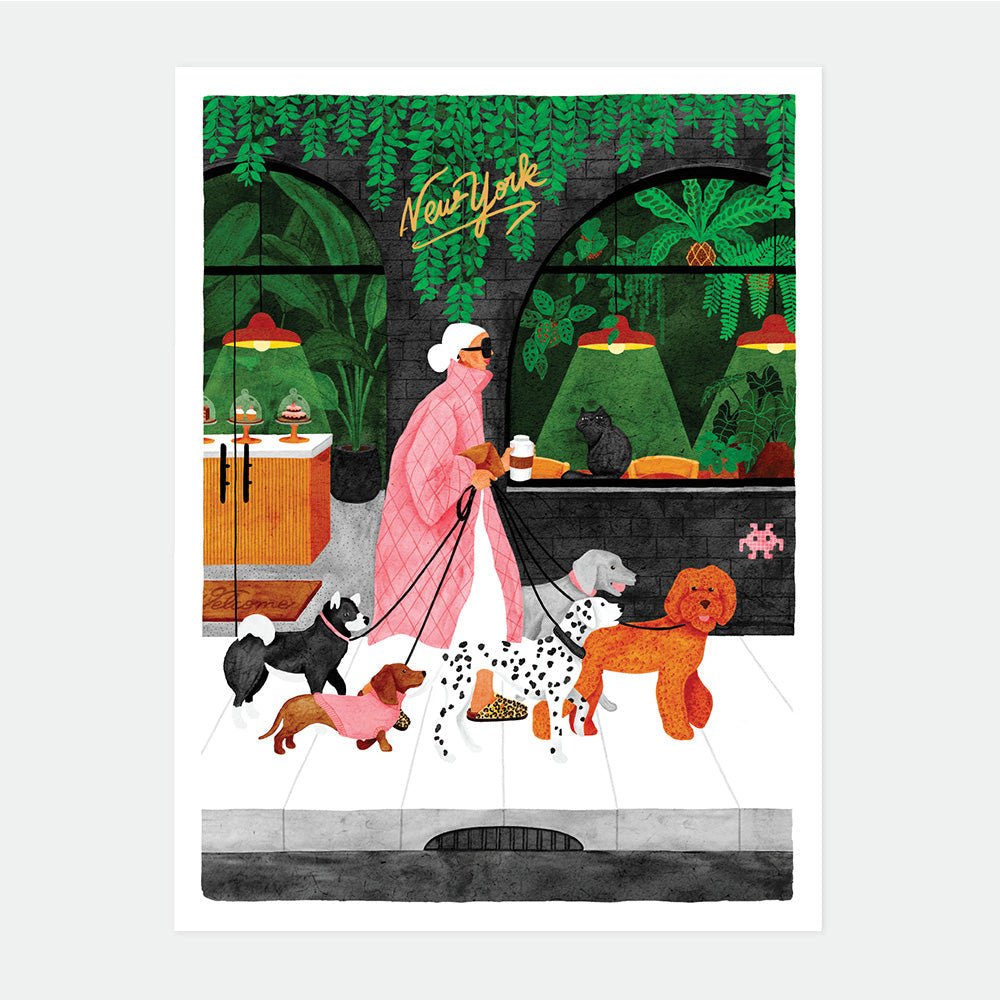 Affiche Dogsitter - all the ways to say - Lili Margaret