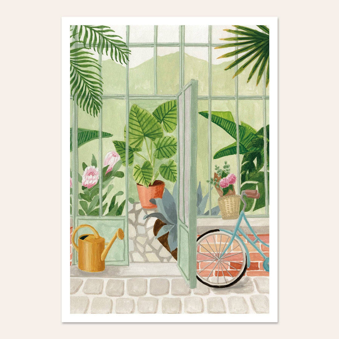 Affiche Jardin d&