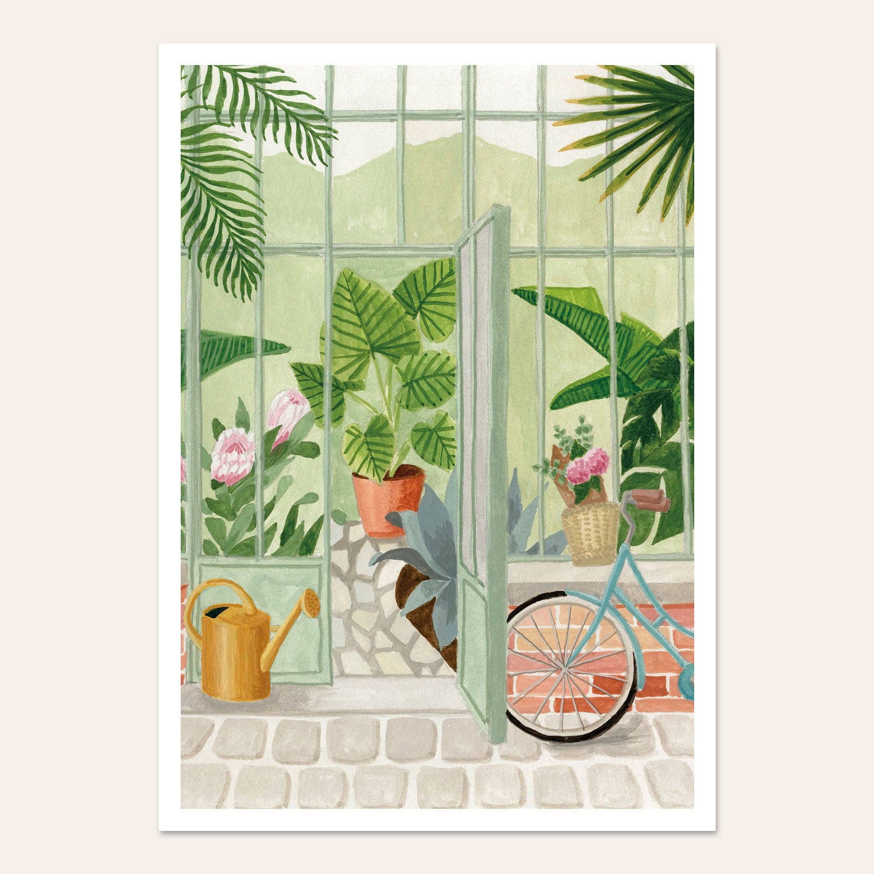 Affiche Jardin d'hiver - Mélanie Voituriez