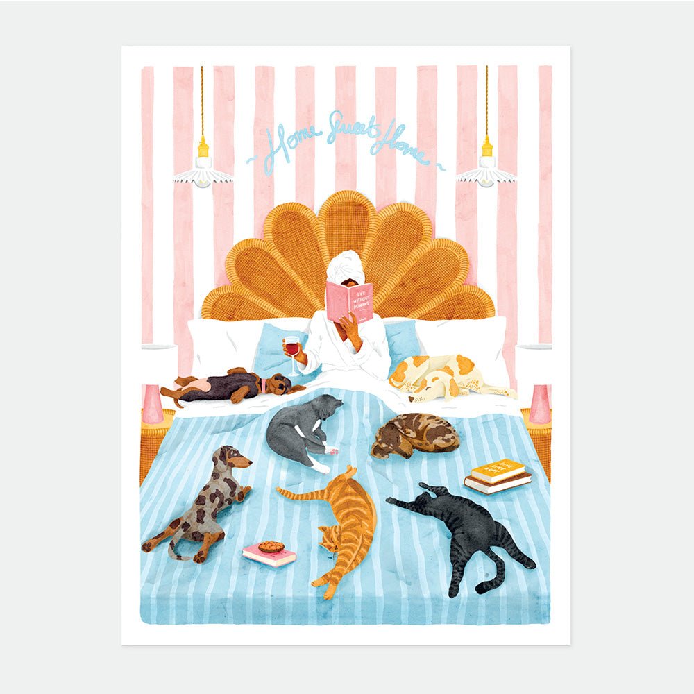 Affiche Life Without Humans - all the ways to say - Lili Margaret