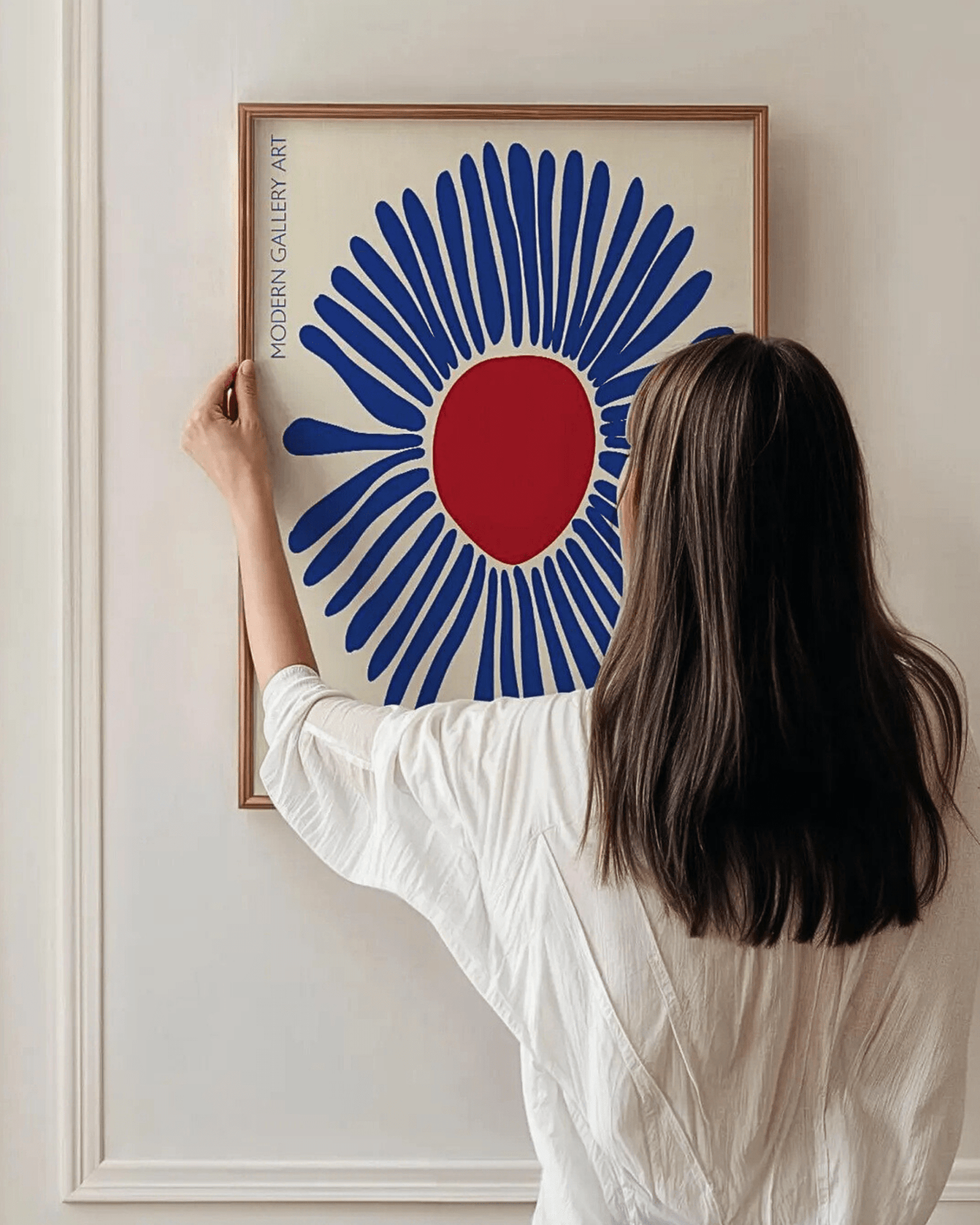 AFFICHE MURALE DÉCO SALON FLOWER N°4 - Inouï - Lili Margaret