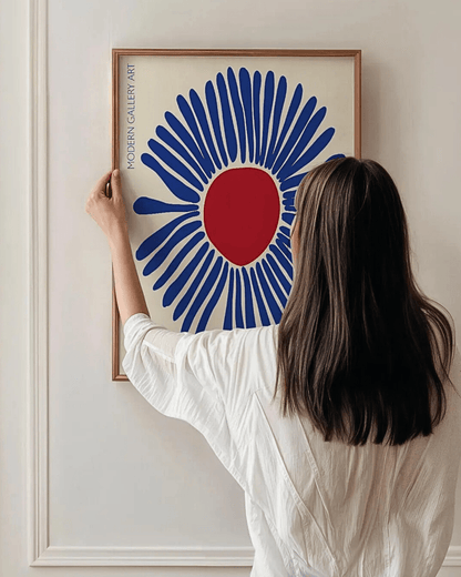 AFFICHE MURALE DÉCO SALON FLOWER N°4 - Inouï - Lili Margaret