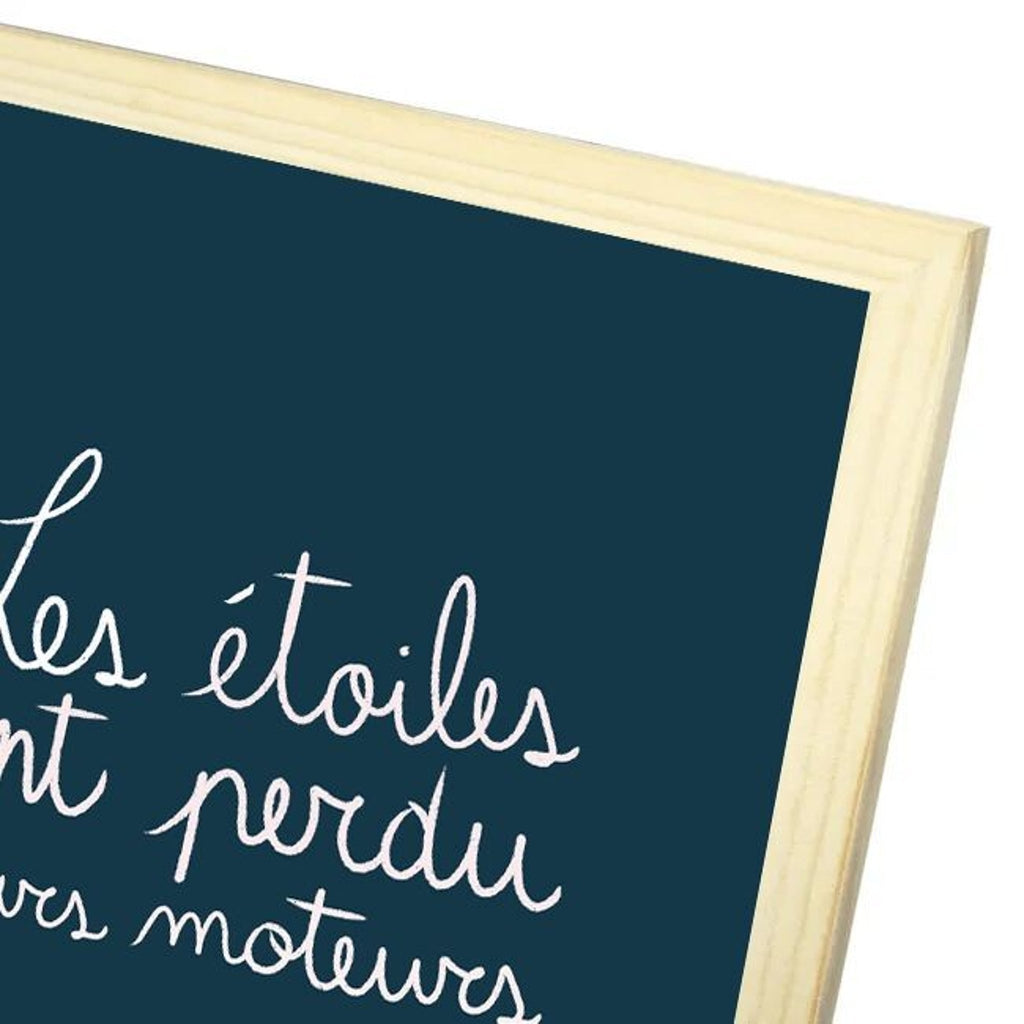 Affiche chambre enfant "étoiles" - illustration fait main en france