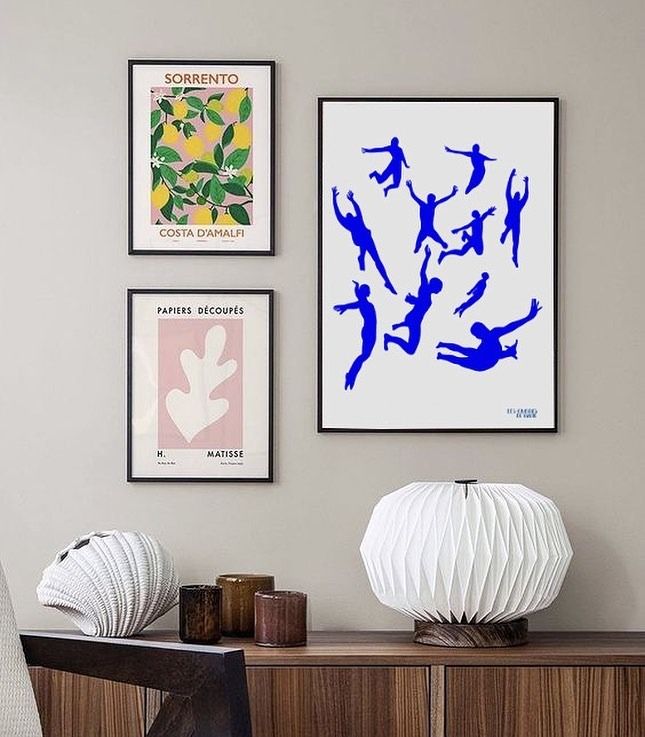 Affiche murale moderne et contemporaine leap into the viod - les ombres de marie