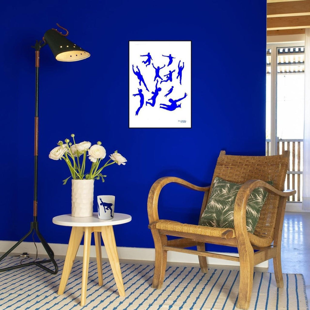 Affiche murale moderne et contemporaine leap into the viod - les ombres de marie