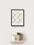 Affiche tableau henri matisse - art moderne & coloré | esque