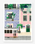 Affiche ville du monde lisbonne - all the ways to say