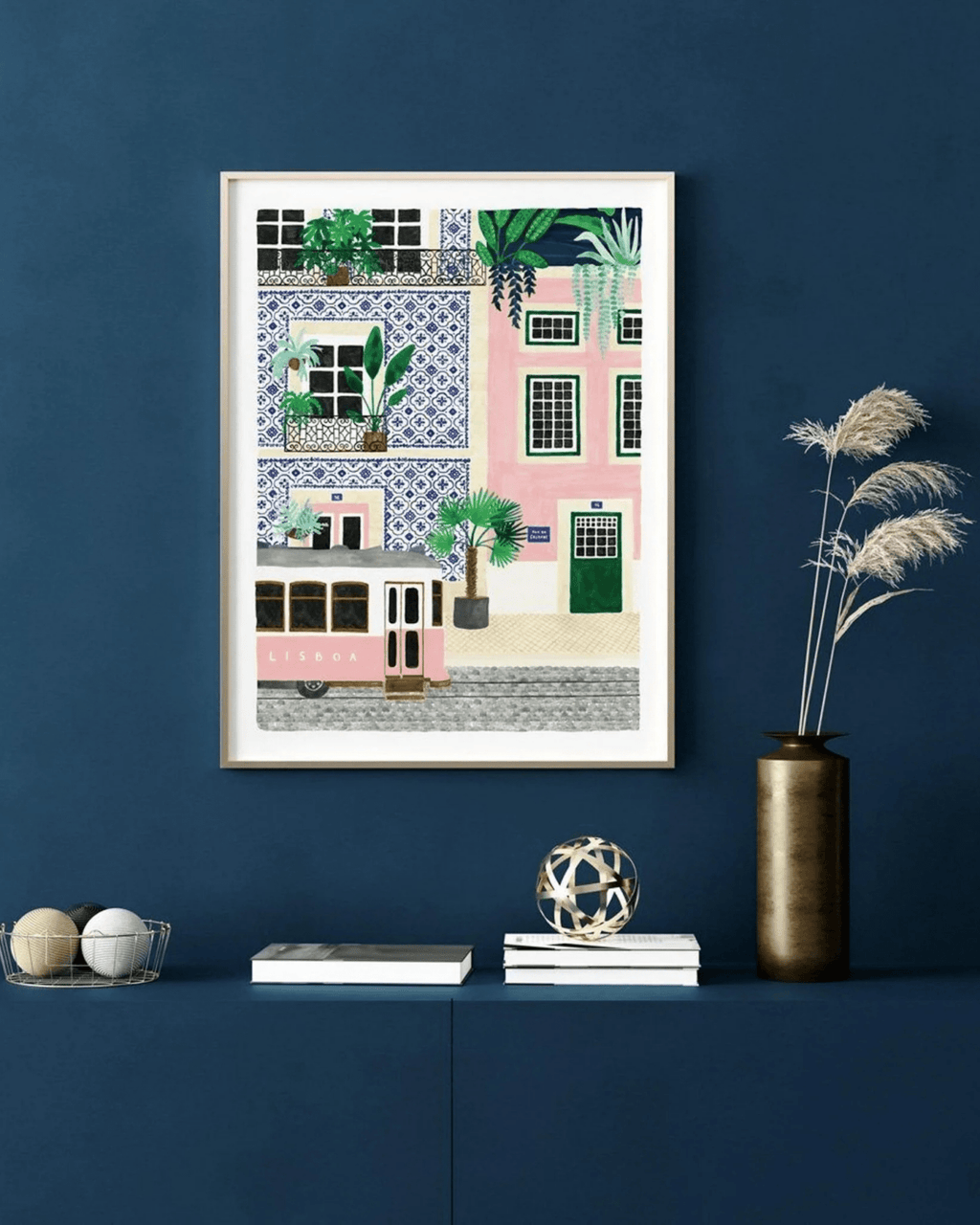 Affiche ville du monde lisbonne - all the ways to say