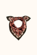 Foulard fleuri en voile de coton Falala – Carmen Chili – Apaches Collections – vue 1