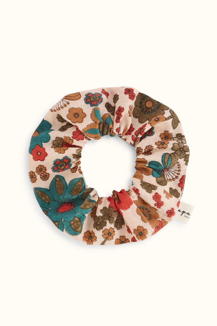 Grand chouchou fleuri Manju - Bolero Macadamia