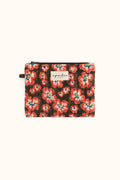 Petite pochette fleurie matelassée Mana – Carmen Chili – Apaches Collections – vue 1