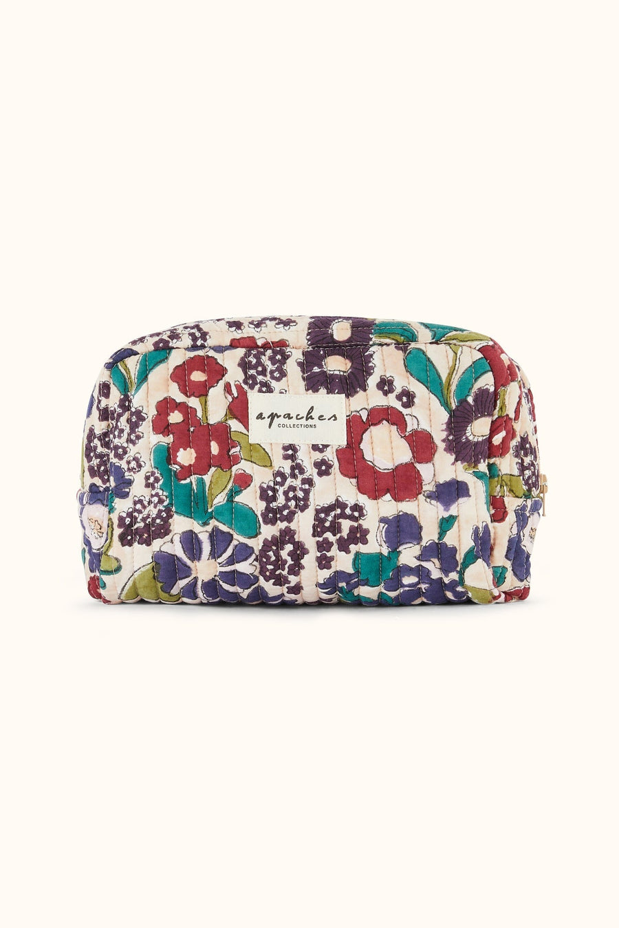 Petite trousse de toilette fleurie Gaya - September Macadamia