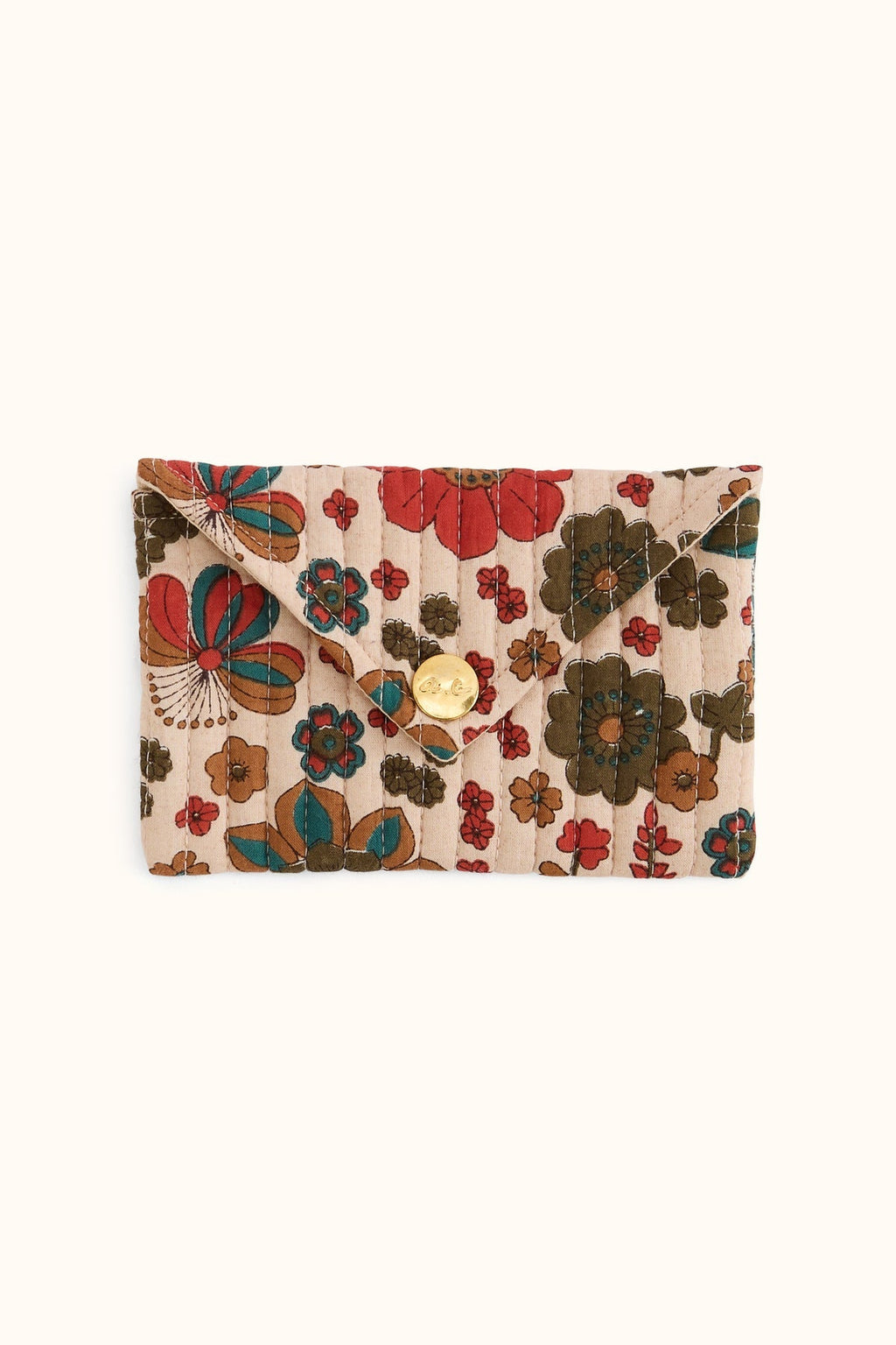 Pochette enveloppe fleurie Ravi – Bolero Macadamia – Apaches Collections – vue 1