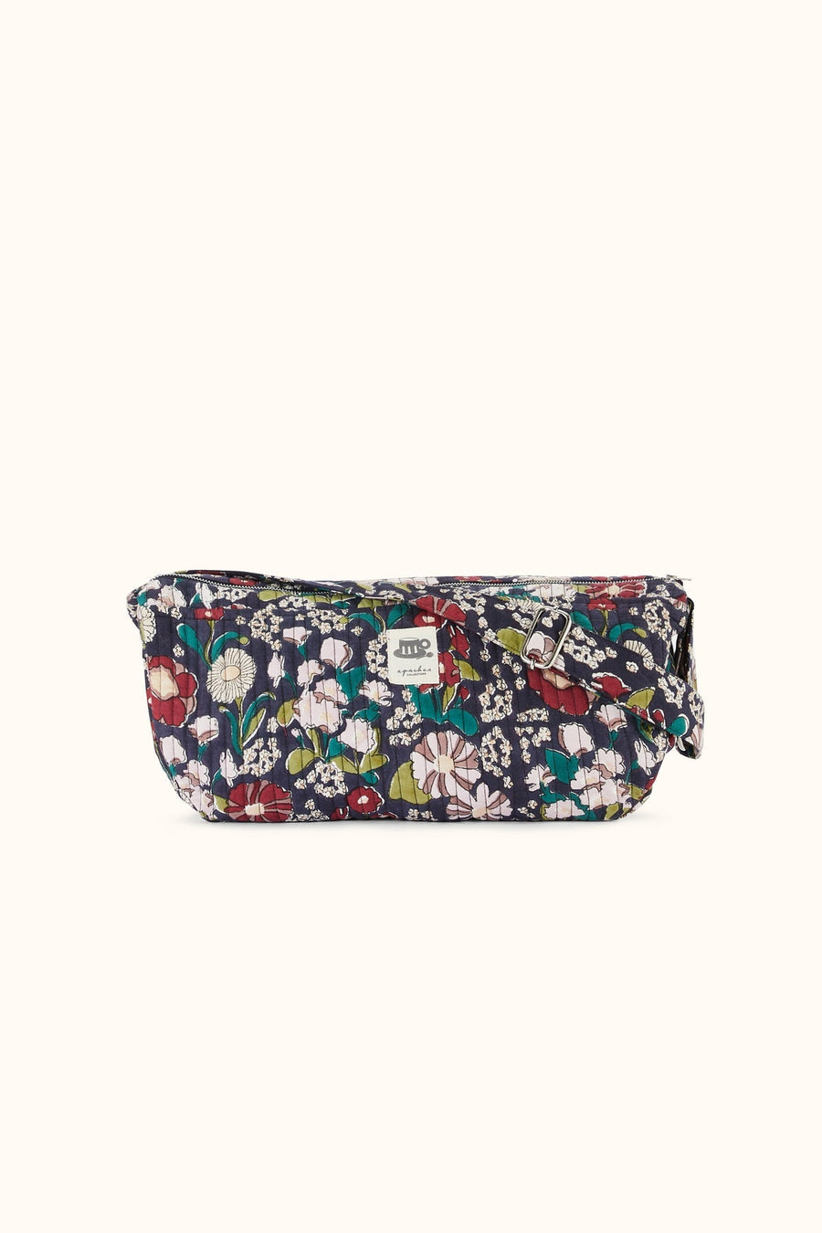 Sac banane demi-lune matelassé Luni Shanti - September Taffeta