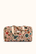 Sac week-end fleuri matelassé Buddha – Bolero Macadamia – Apaches Collections – vue 1