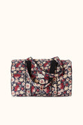 Sac week-end fleuri matelassé Buddha – Polly Coal – Apaches Collections – vue 1